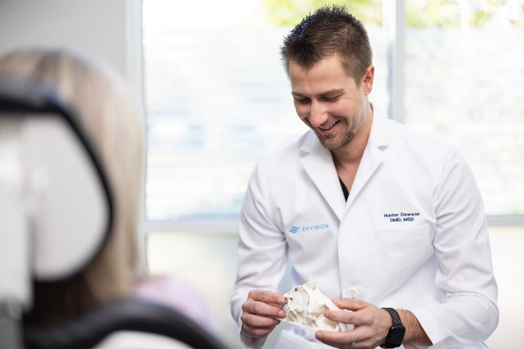 Dental Surgeon Dr. Hunter Dawson DMD MSD - Dental Implant Treatment